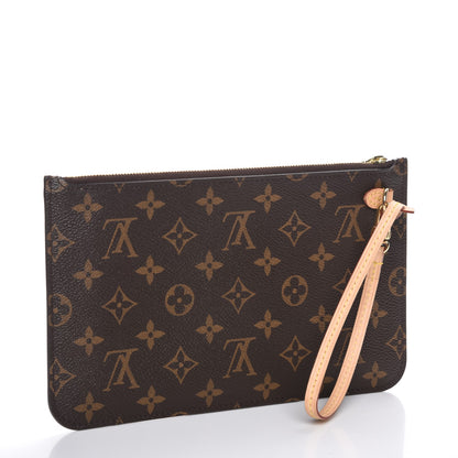 Louis Vuitton Monogram Neverfull MM GM Pochette 3 of 8