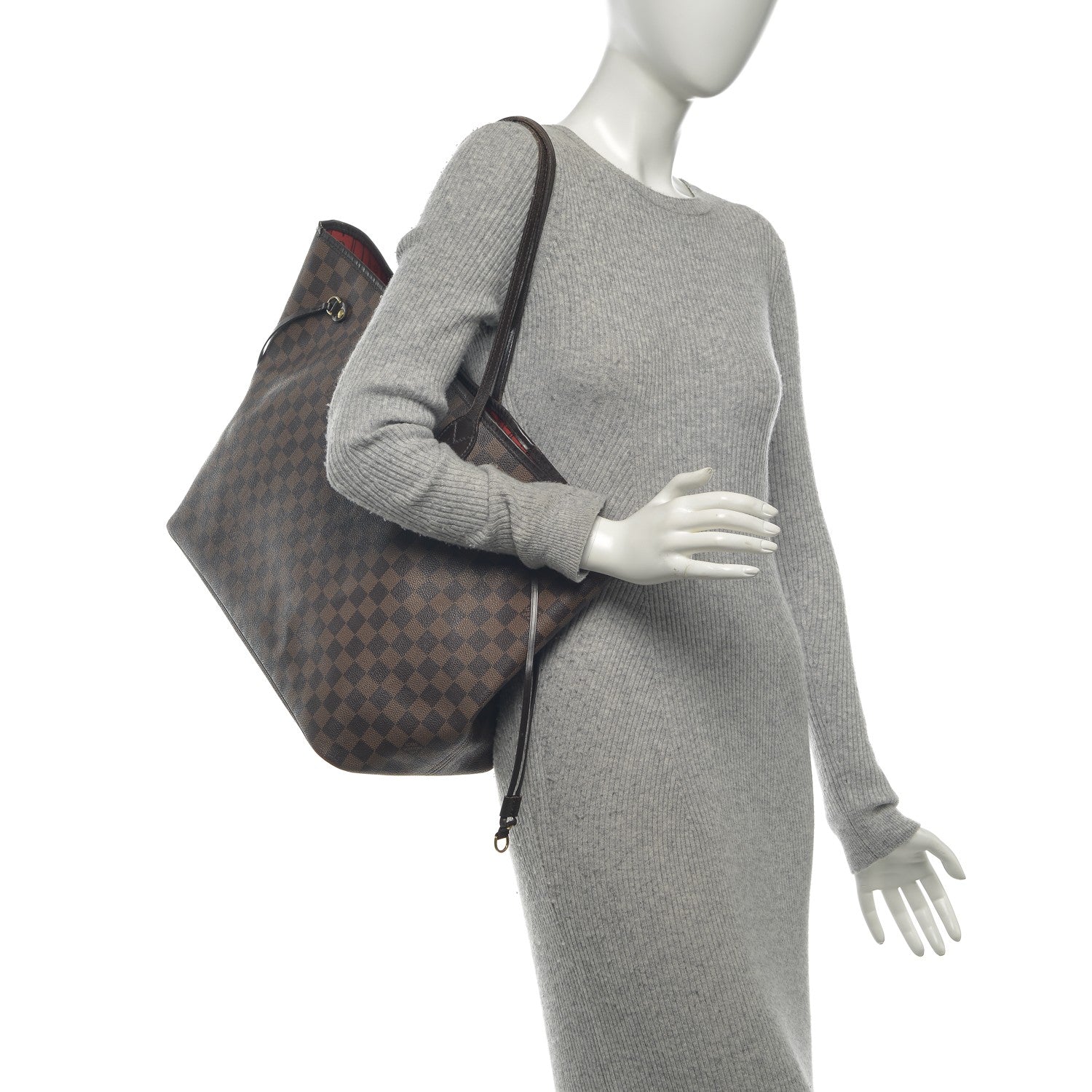 Louis Vuitton Damier Ebene Neverfull GM 2 of 16
