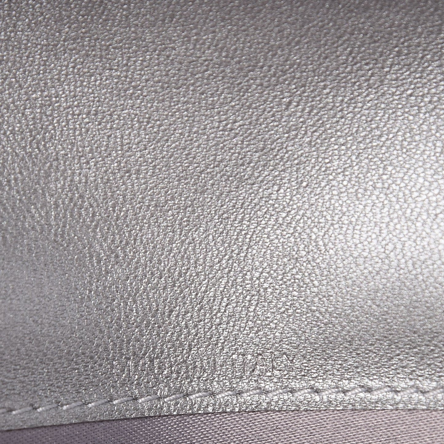 Lambskin Camellia Embossed Yen Wallet Black