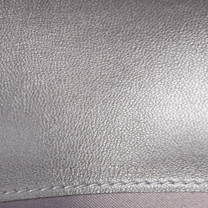 Chanel Lambskin Camellia Embossed Yen Wallet Black 7 of 9