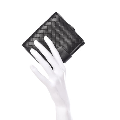 Bottega Veneta Nappa Intrecciato Mini Wallet Black 2 of 8
