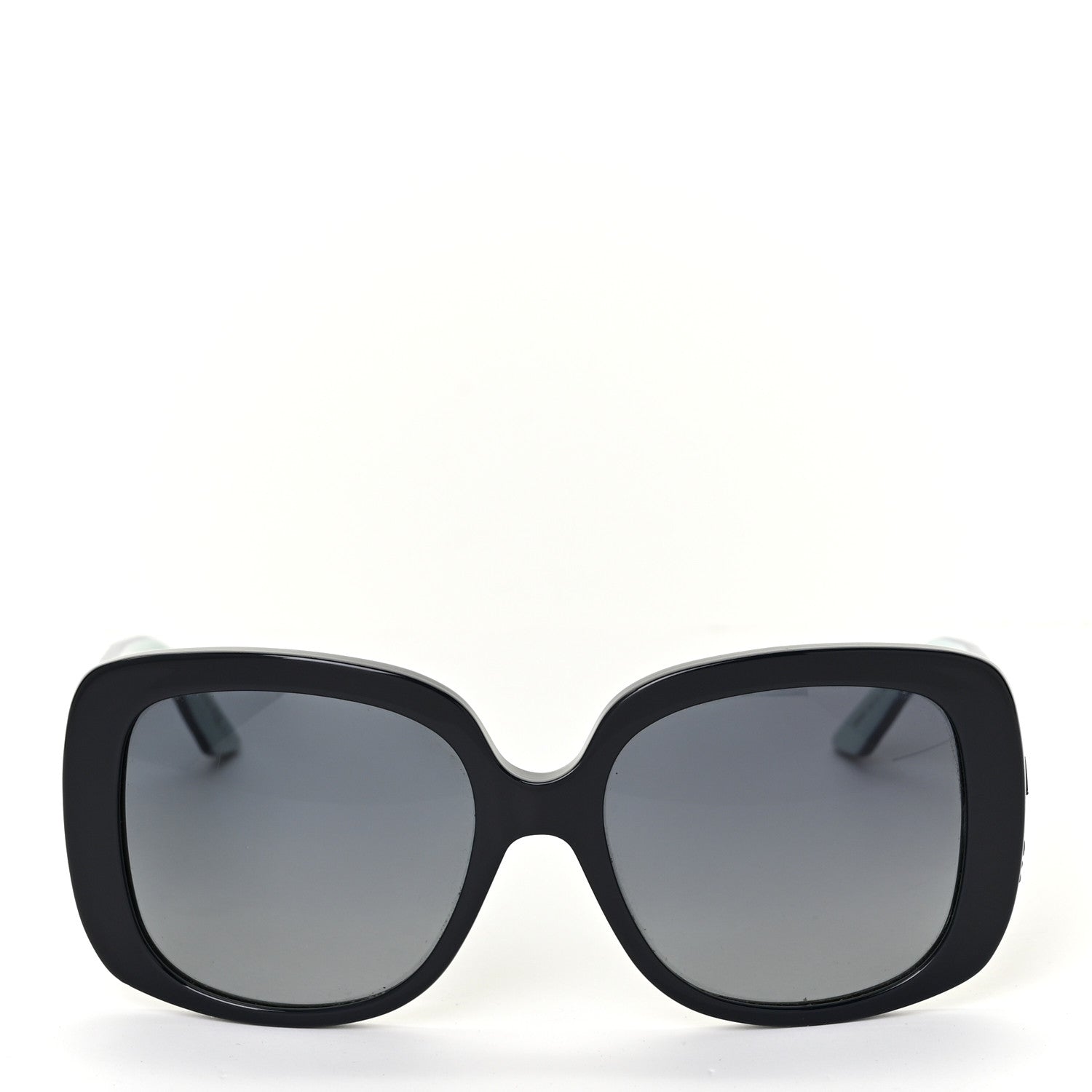 Christian Dior Resin Cannage Dior Lady Lady 1D Sunglasses Black Blue 2 of 8