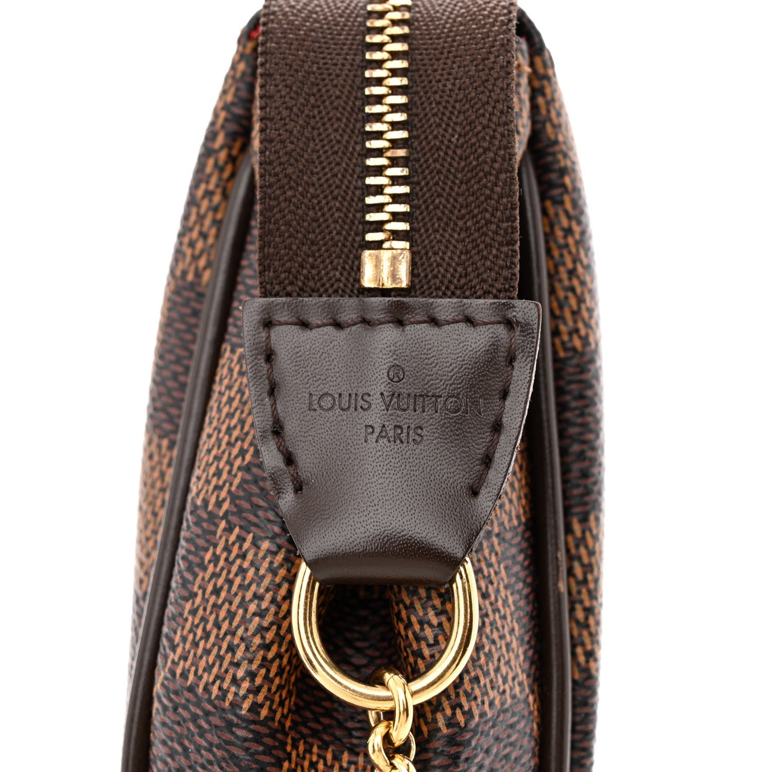 Louis Vuitton Damier Ebene Eva Clutch 6 of 14