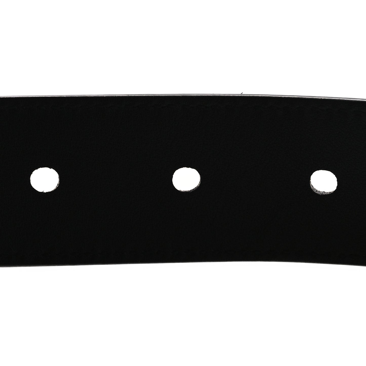Suede Calfskin Monogram Square Buckle Belt 90 36 Black