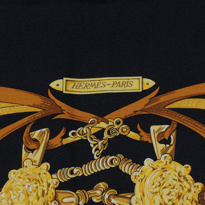 Hermes Silk Le Mors A La Conetable Scarf 90 4 of 6