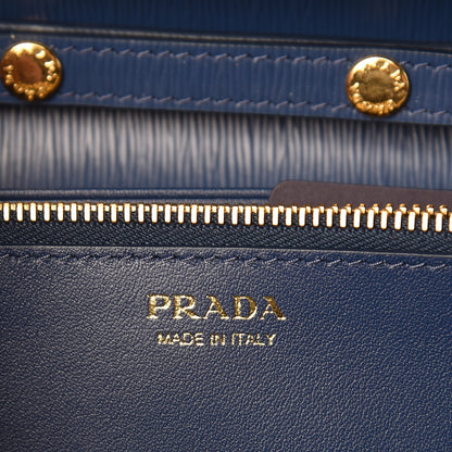 Prada Vitello Move Chain Wallet Bleuette 6 of 12