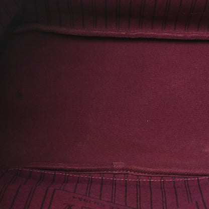 Louis Vuitton Monogram Totem Neverfull MM Magenta 5 of 10