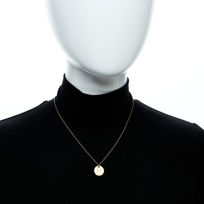 Roberto Coin 18K Yellow Gold Diamond Tiny Treasures Initial H Pendant Necklace 2 of 7
