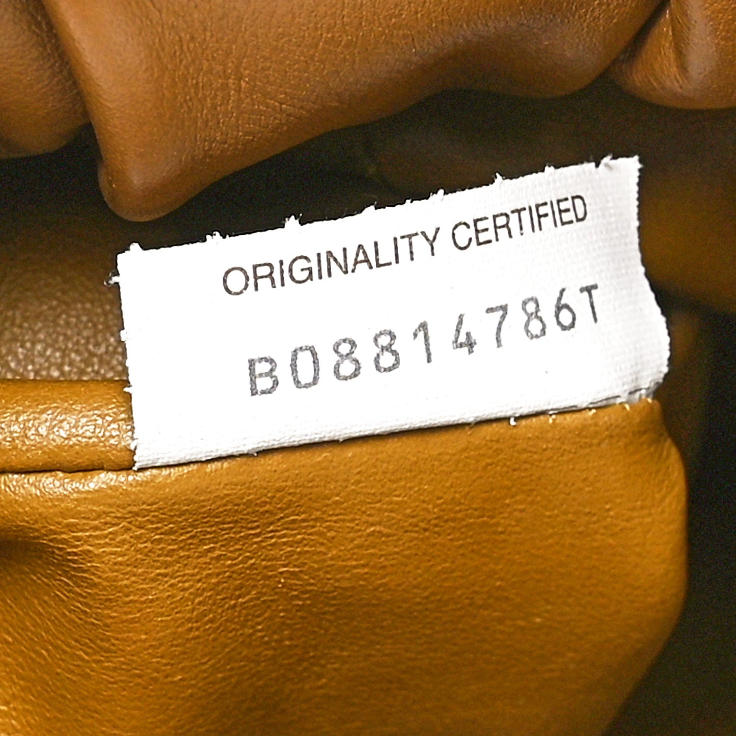 Smooth Butter Calfskin Small The Shoulder Pouch Cammello