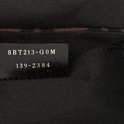 Fendi Zucca Vitello Artic Mini Messenger Bag Tobacco Castagna 6 of 11