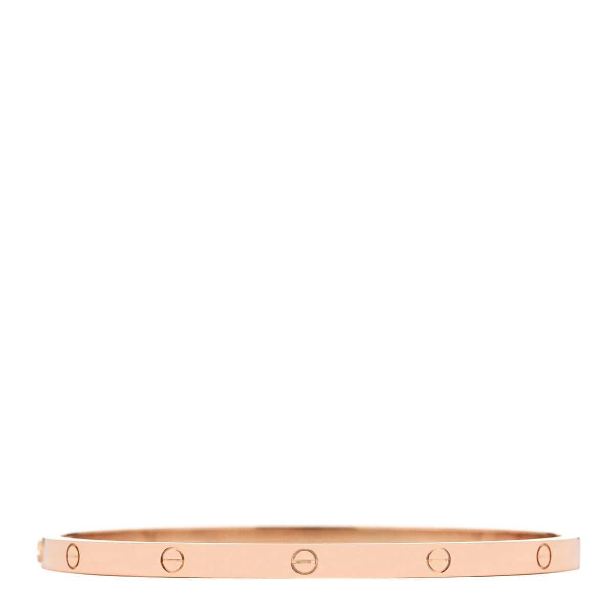 Cartier 18K Pink Gold Small LOVE Bracelet 17 2 of 7