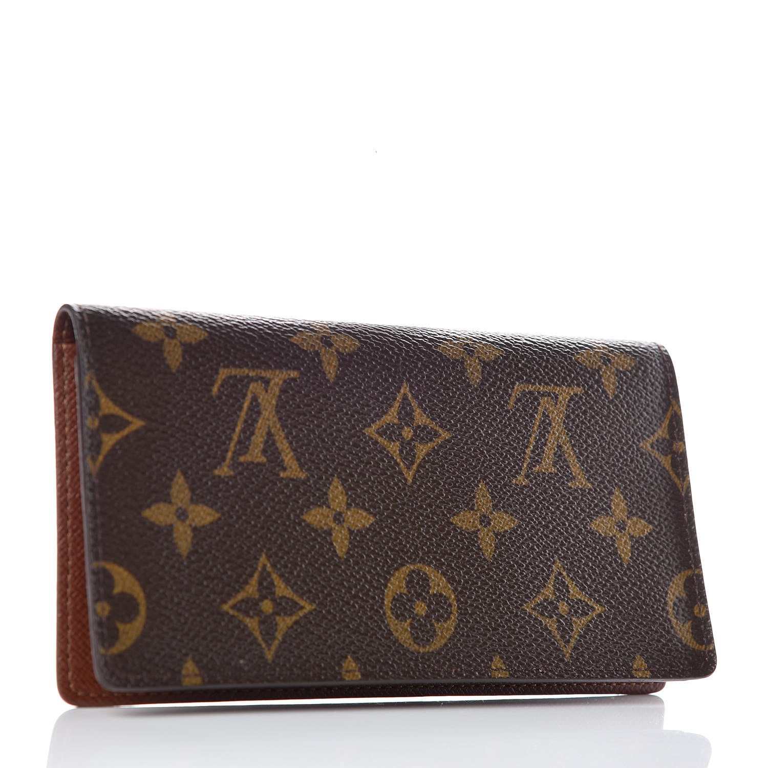 Louis Vuitton Monogram Simple Checkbook Holder Wallet 3 of 7
