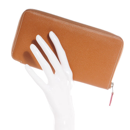 Hermes Epsom Silk'in Wallet Gold 4 of 11