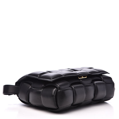 Bottega Veneta Nappa Maxi Intreccio Padded Cassette Crossbody Bag Black 4 of 9