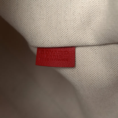 Goyard Goyardine Villette Tote Red 10 of 17