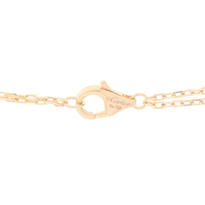 Cartier 18K Pink Gold 2 Diamond LOVE Necklace 4 of 5