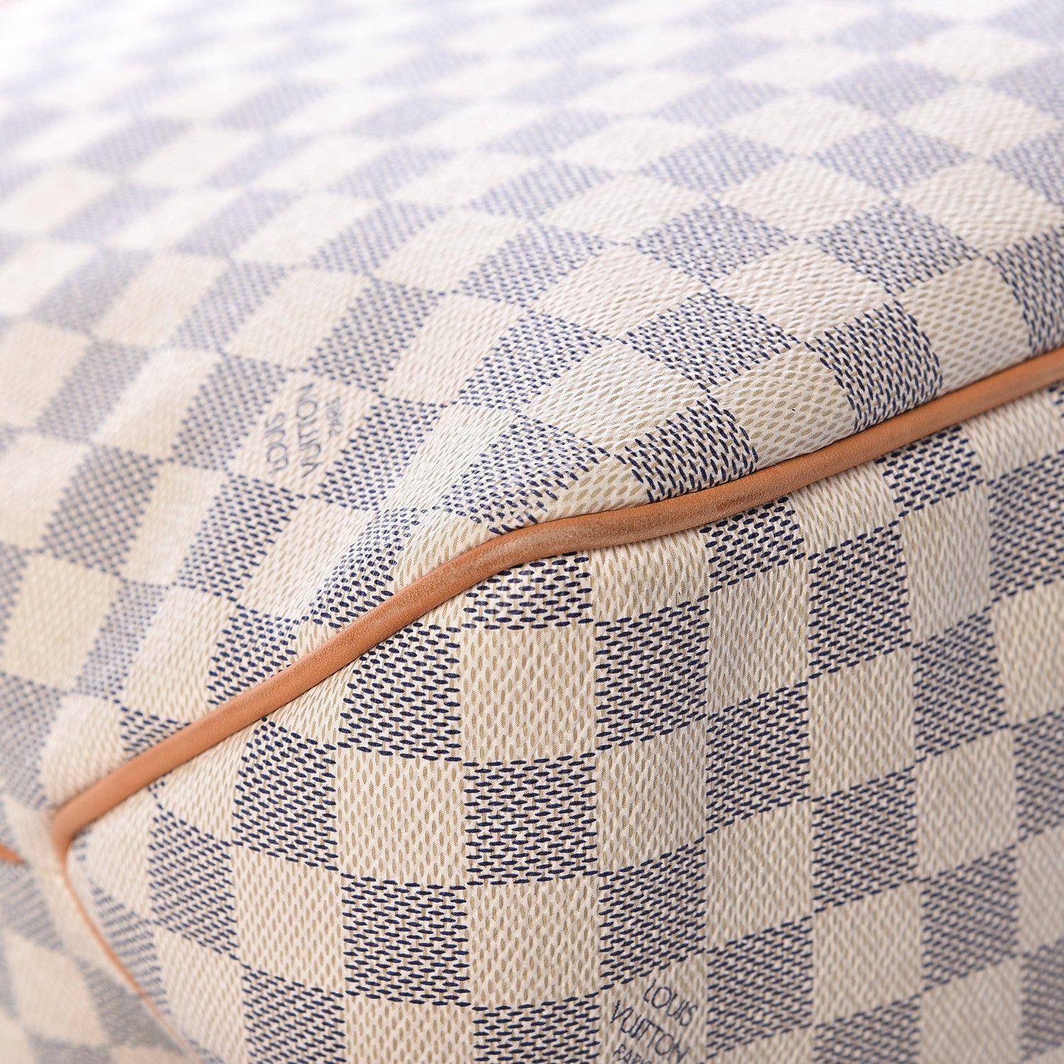 Louis Vuitton Damier Azur Delightful MM Pink 16 of 18