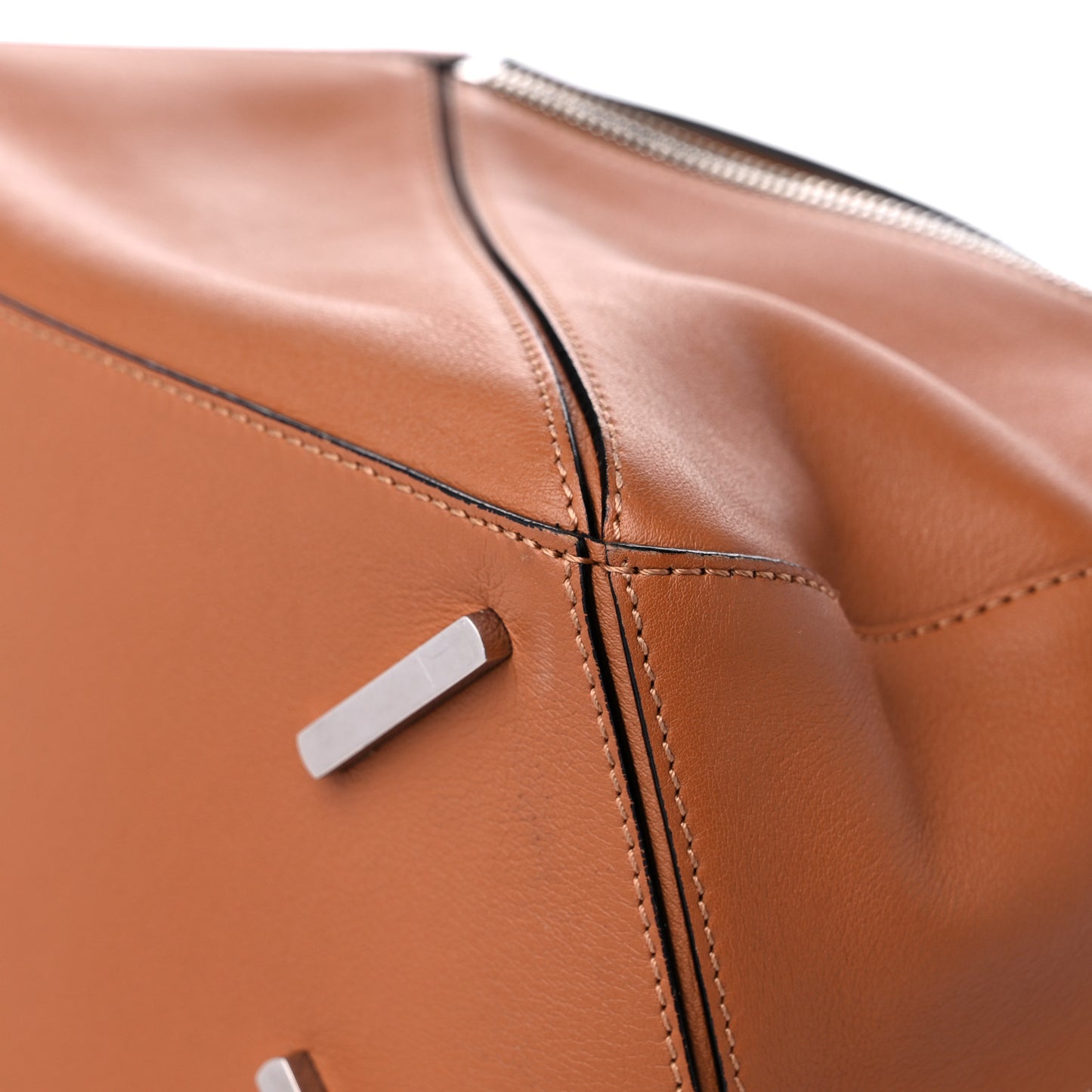 Calfskin Medium Puzzle Bag Tan