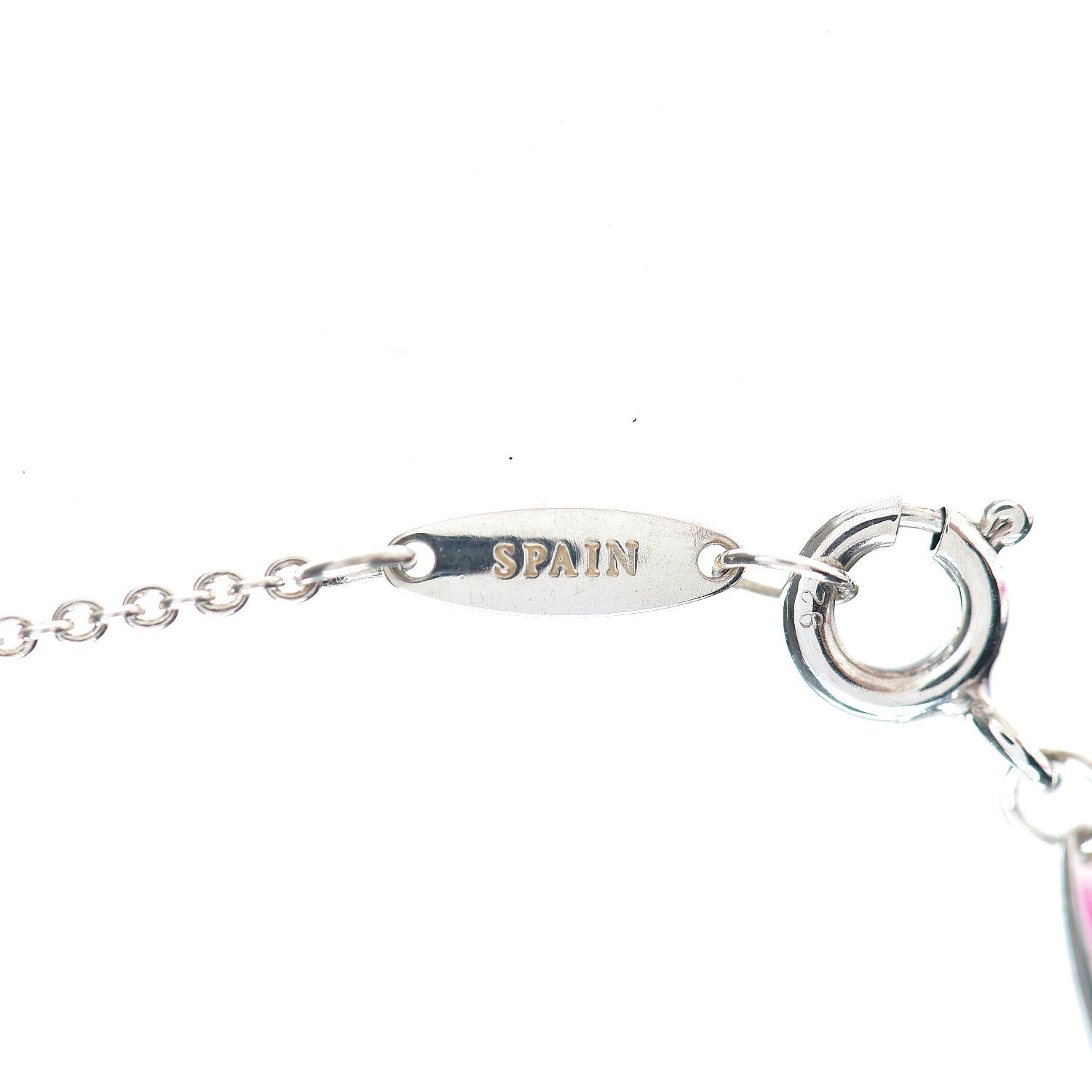Tiffany Sterling Silver Moonstone Color By The Yard Necklace 8 of 8