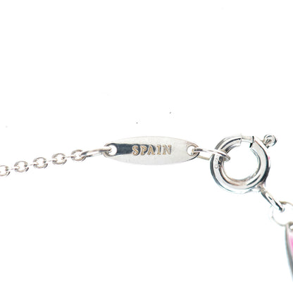 Tiffany Sterling Silver Moonstone Color By The Yard Necklace 8 of 8
