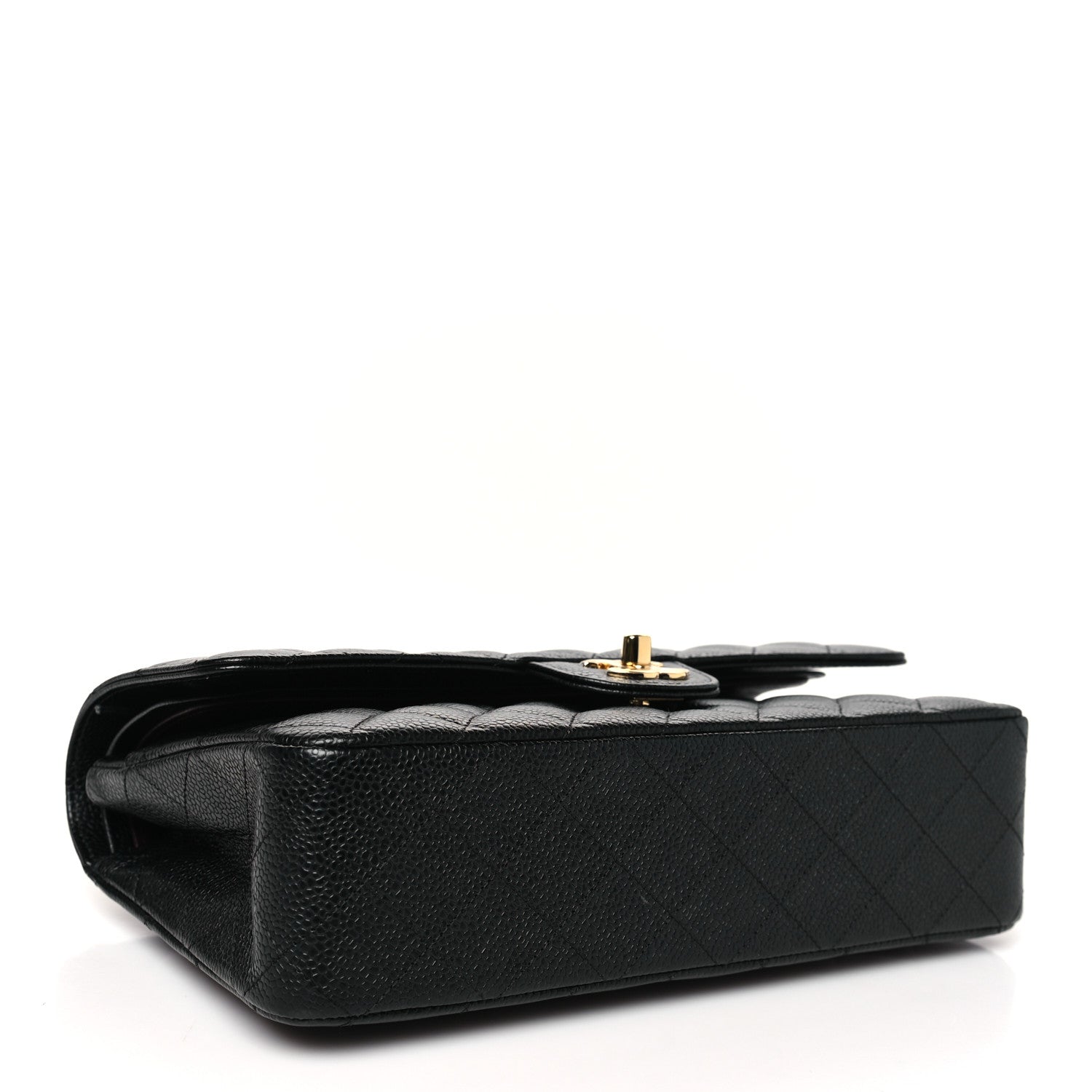 Chanel Caviar Quilted Medium Double Flap Black 4 of 11