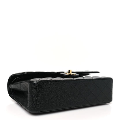 Chanel Caviar Quilted Medium Double Flap Black 4 of 11