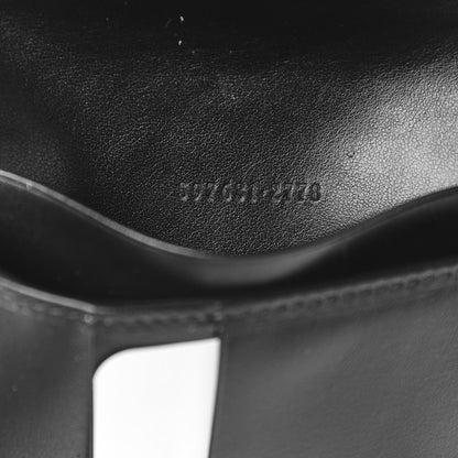 Gucci Calfskin Rhombus Passport Case Black 7 of 7
