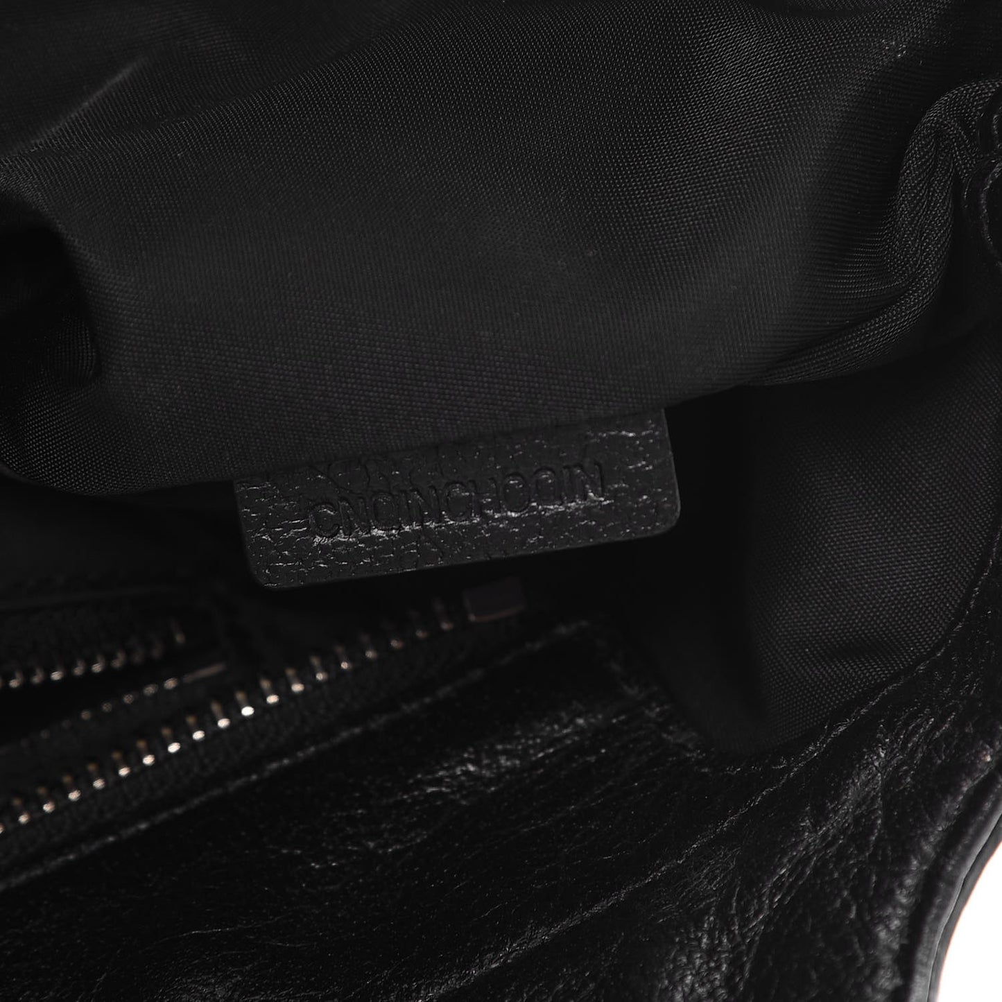 Nylon Tonal Check Torbitt Tote Black