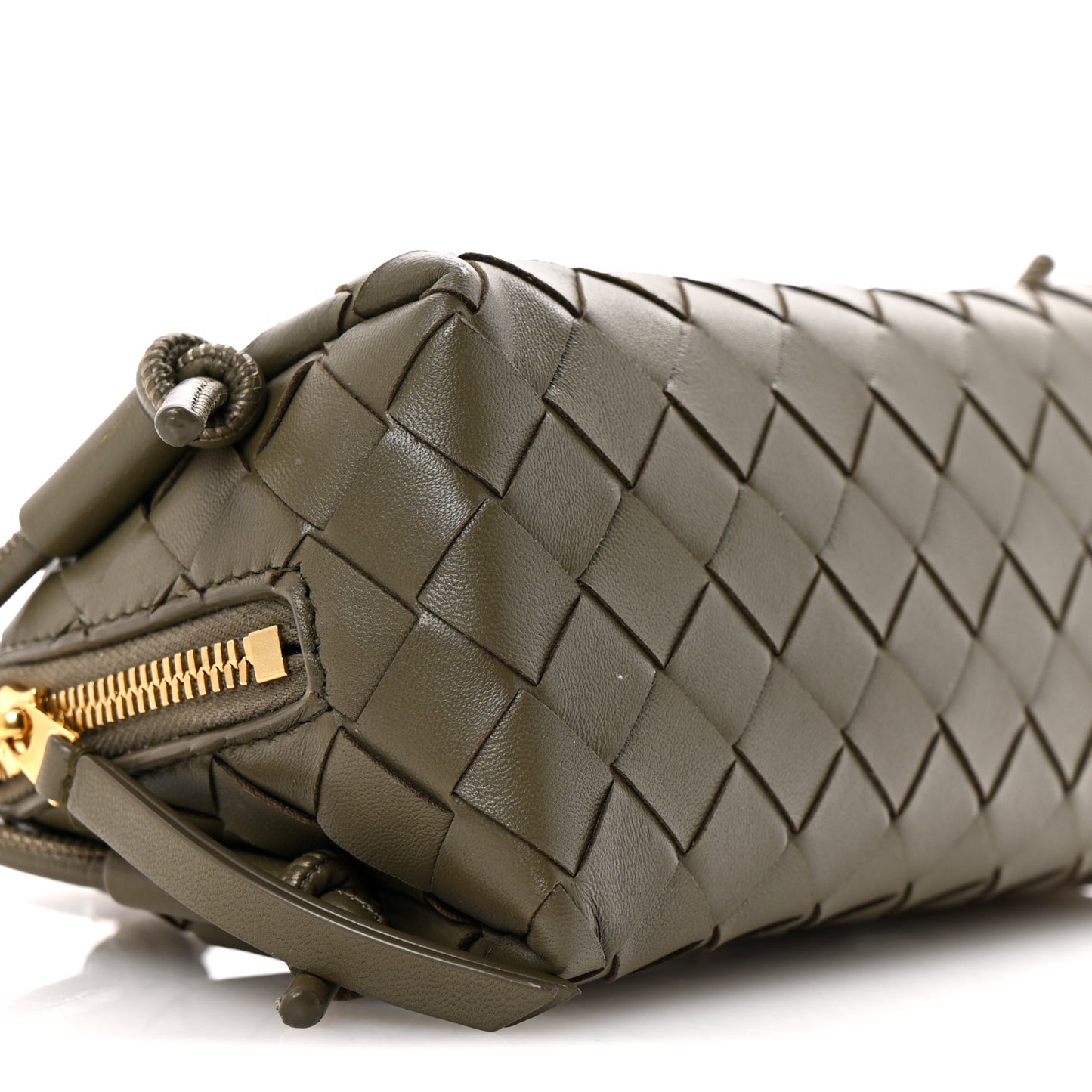 Nappa Intrecciato Concert Pouch Cypress