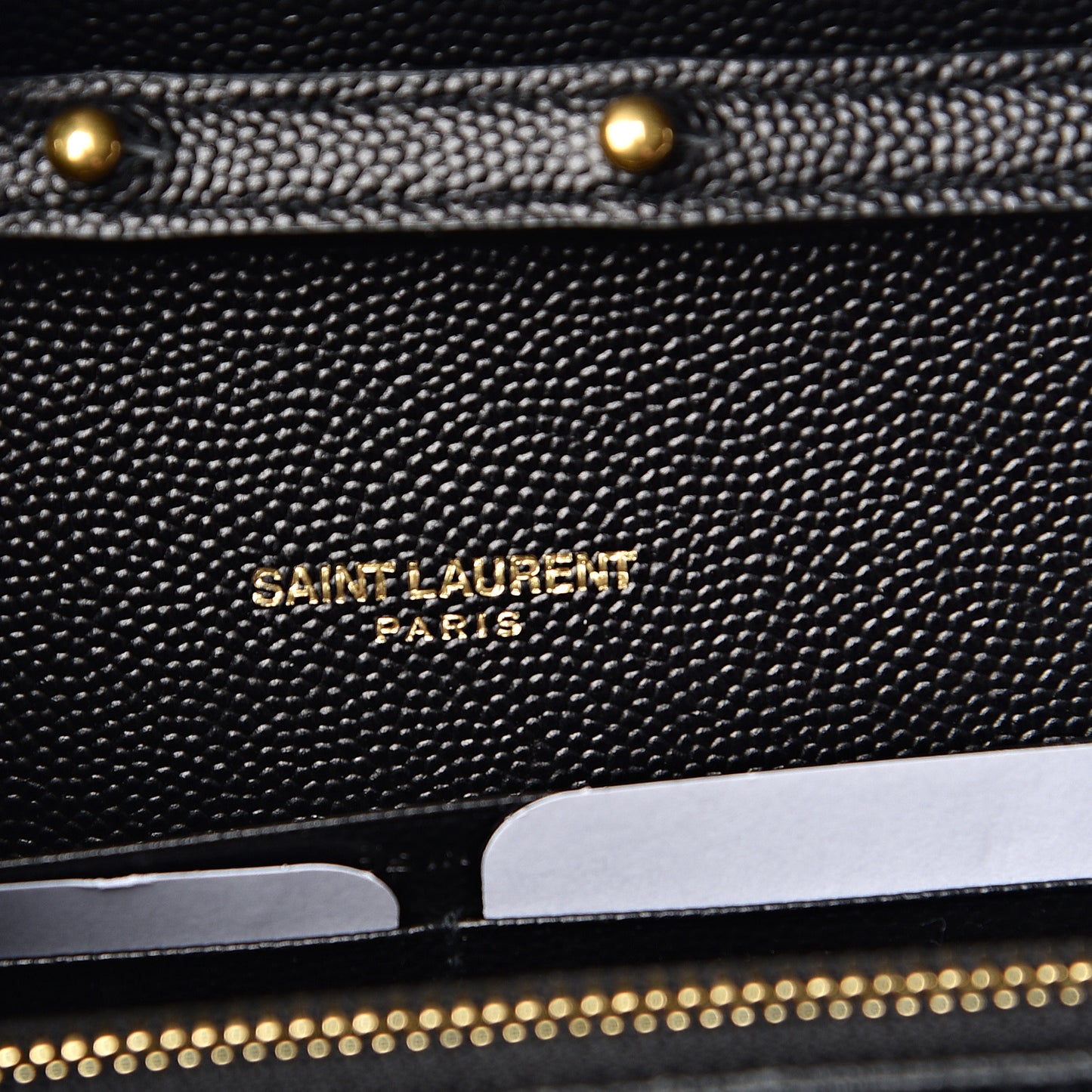 Grain De Poudre Matelasse Chevron Monogram Chain Wallet Black