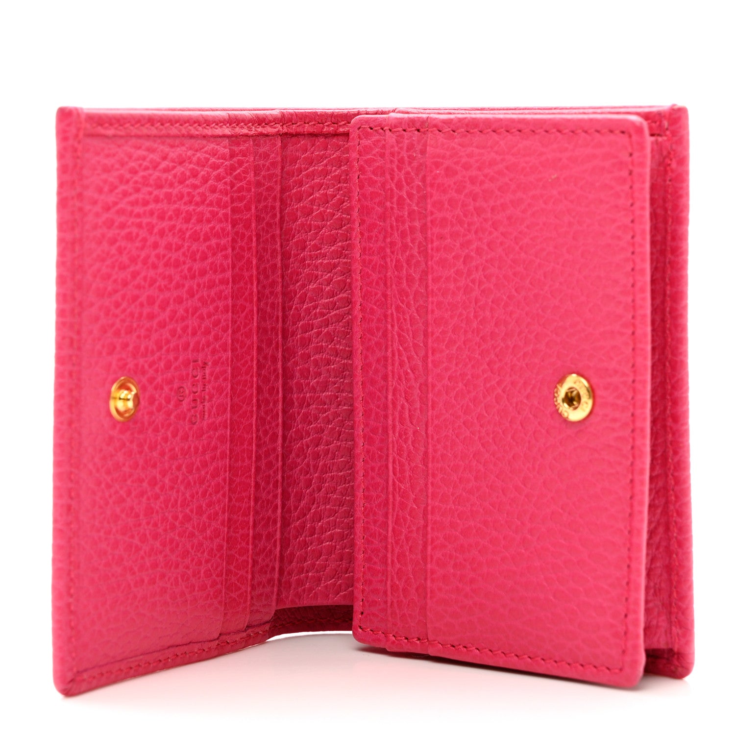 Gucci Dollar Calfskin GG Marmont Card Case Box Pink 5 of 9