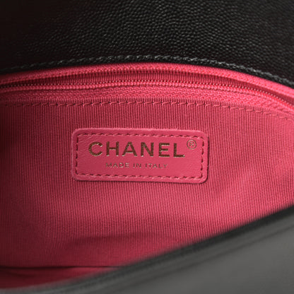 Chanel Caviar Quilted Small Fashion Therapy Flap Bag Black 6 of 11