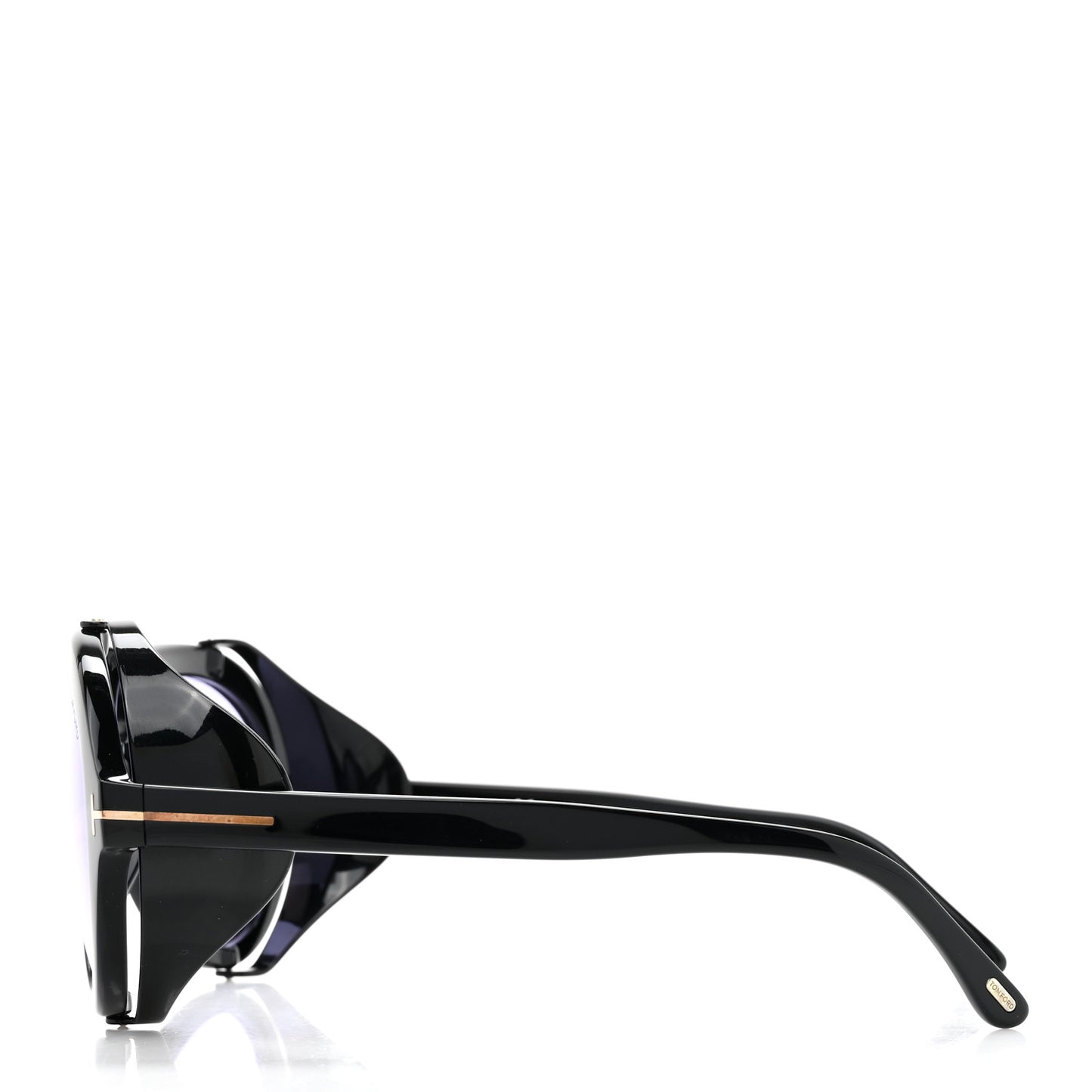 Acetate Neughman Sunglasses TF882 Black