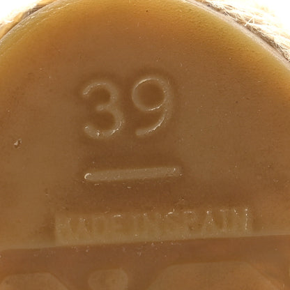 Chanel Fabric CC Espadrilles 39 Pink White Black 7 of 11