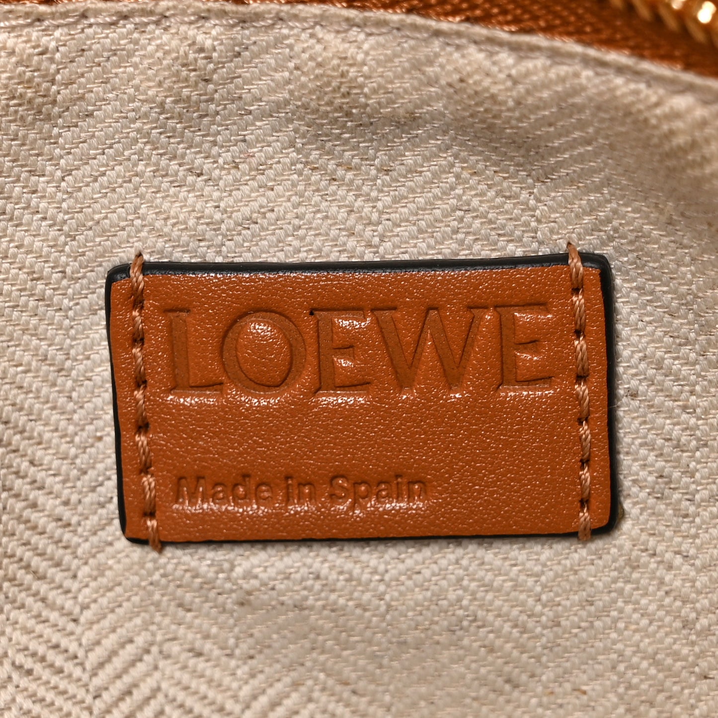 Calfskin Medium Puzzle Bag Light Caramel
