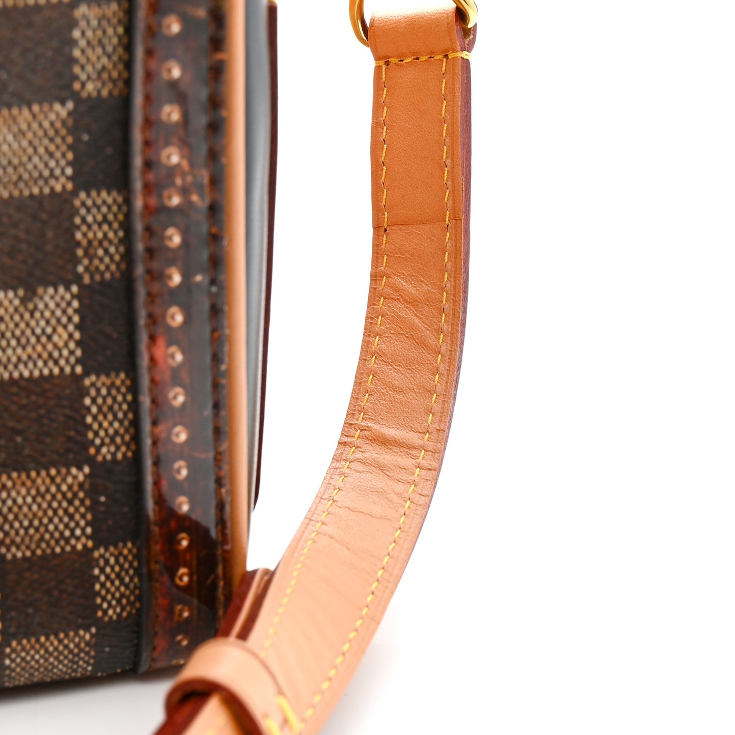 Transformed Damier Ebene Time Trunk Speedy Bandouliere 25 Black
