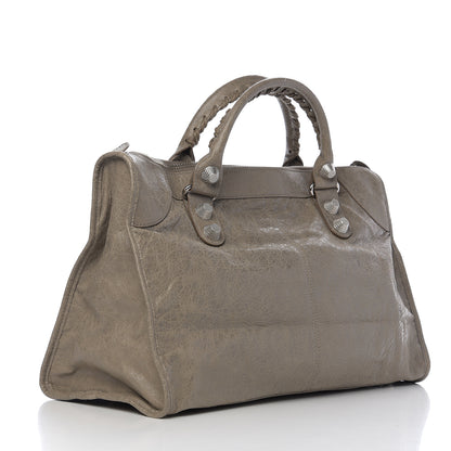Balenciaga Agneau Giant 21 Silver Hardware Work Papyrus 2 of 9