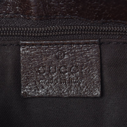 Gucci Monogram Waist Pouch Bag Dark Brown 6 of 11