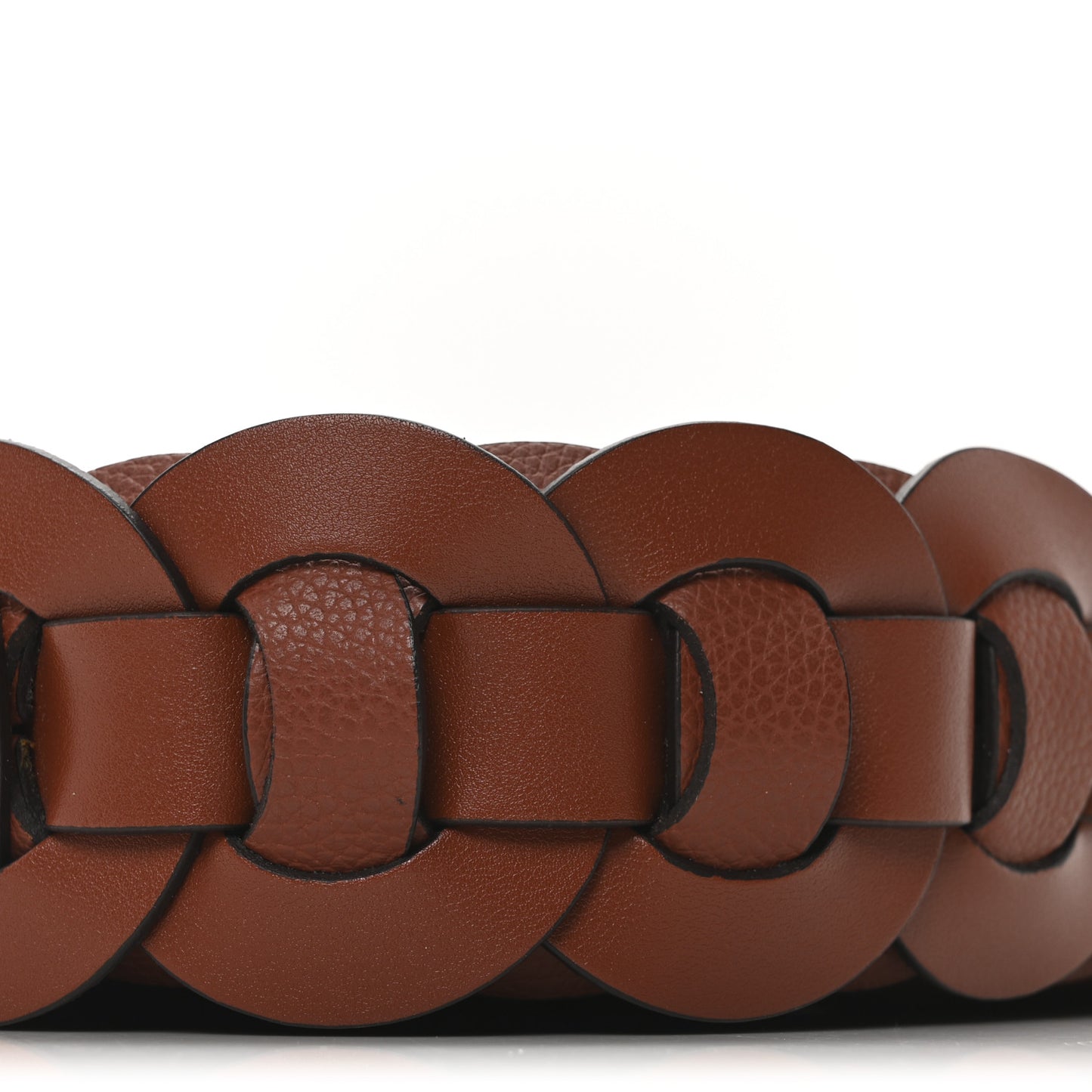 Small Grain Smooth Calfskin Medium Darryl Hobo Sepia Brown