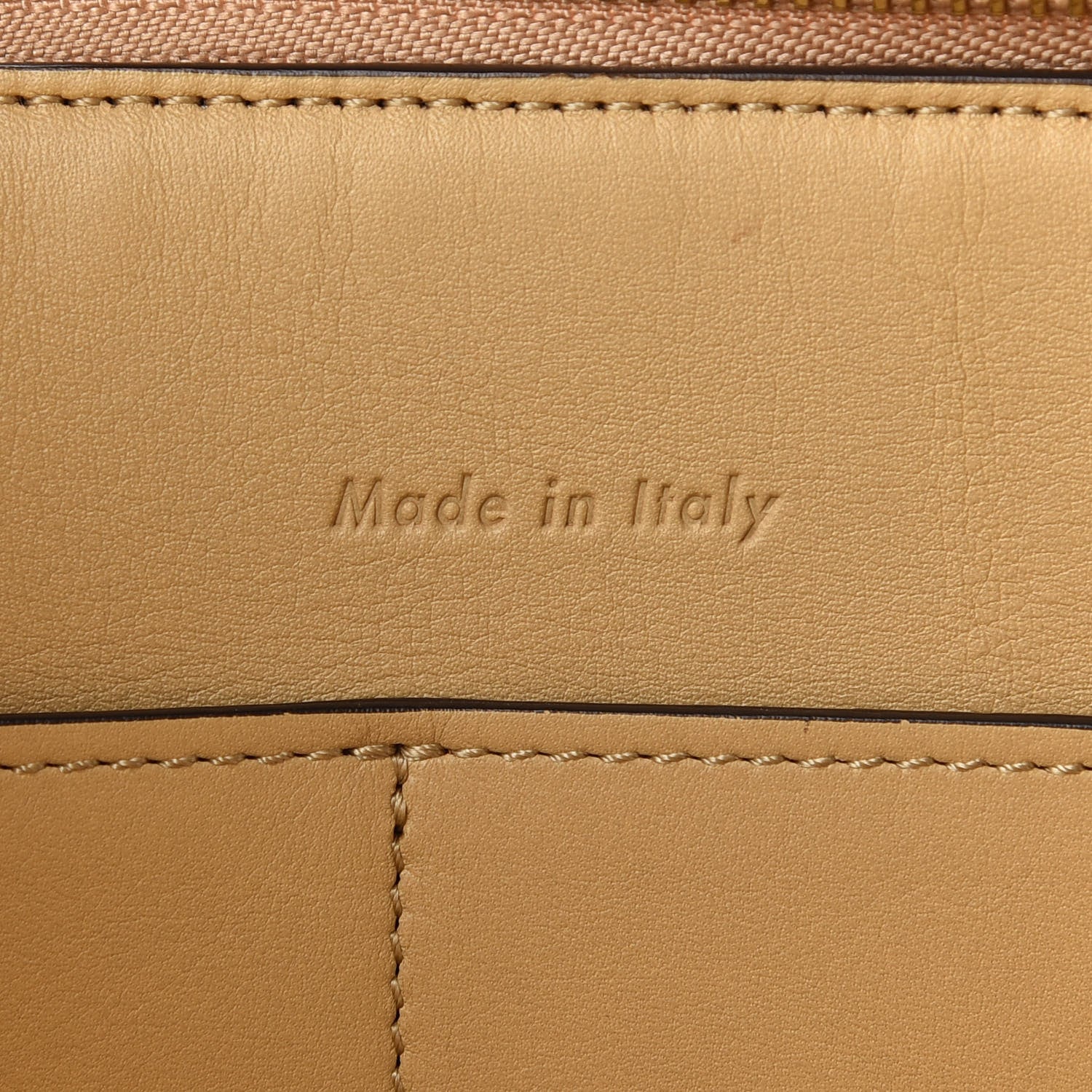 Celine Smooth Calfskin Medium Tri-Fold Bag Souris Vanilla 6 of 11