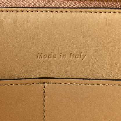 Celine Smooth Calfskin Medium Tri-Fold Bag Souris Vanilla 6 of 11