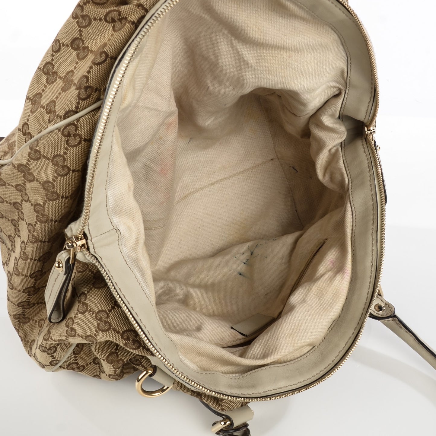 Monogram Medium Sukey Boston Off White