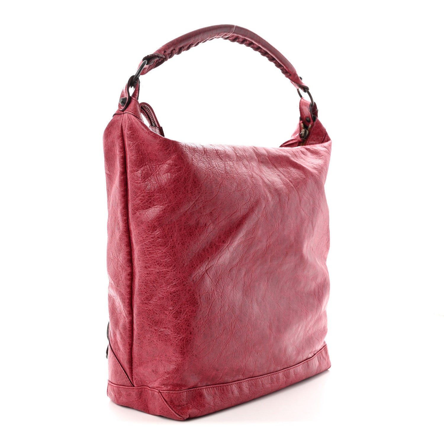 Balenciaga Agneau Classic Hardware Day Hobo Pourpre 3 of 11