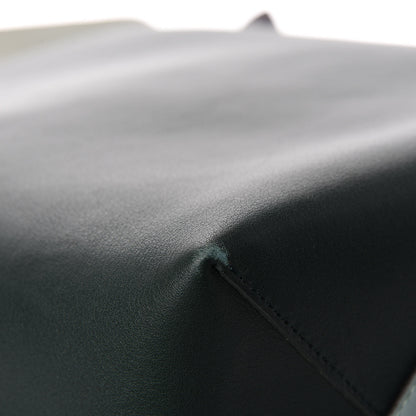 Celine Shiny Smooth Calfskin Small Twisted Cabas Jade Forest 10 of 13