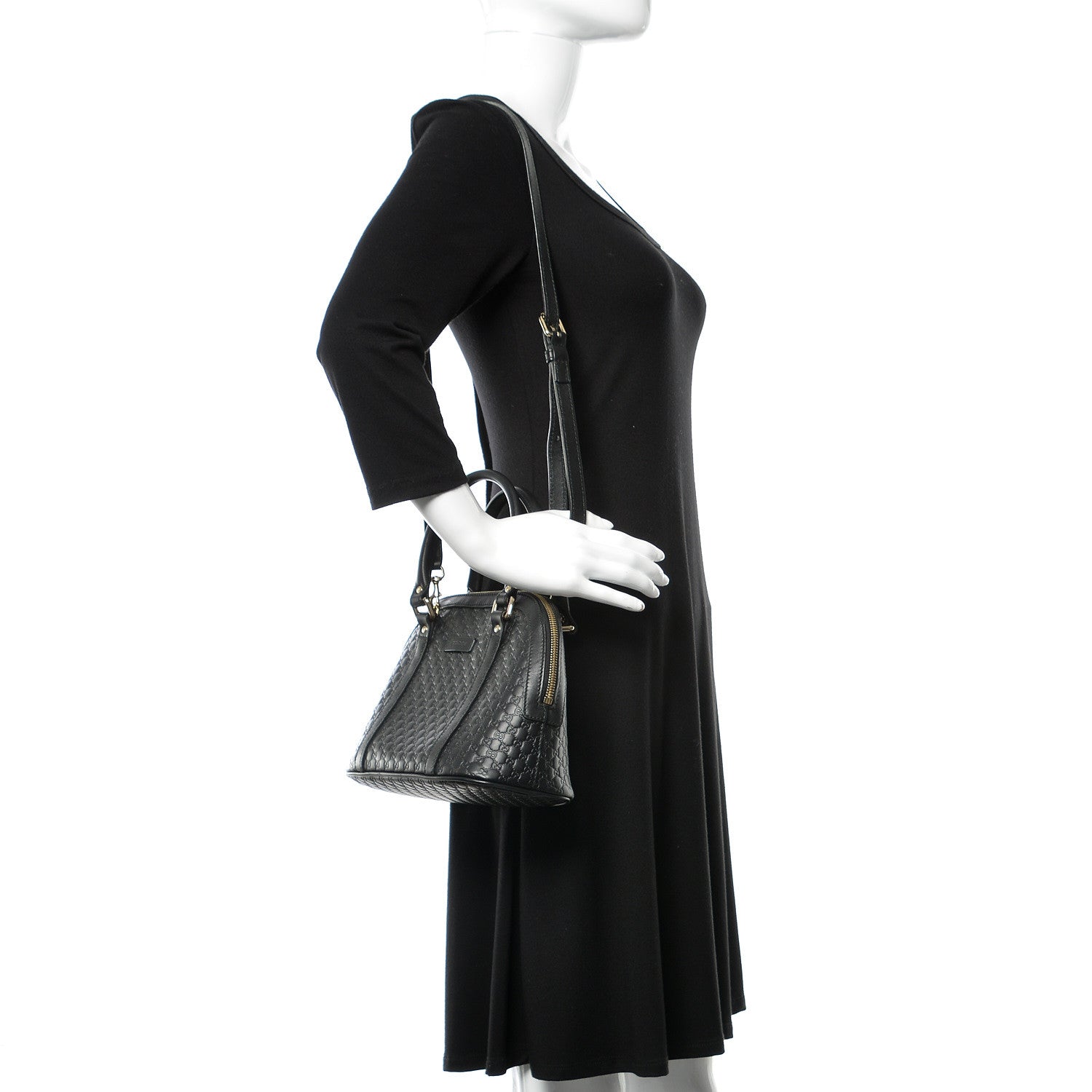 Gucci Microguccissima Mini Dome Bag Black 4 of 12