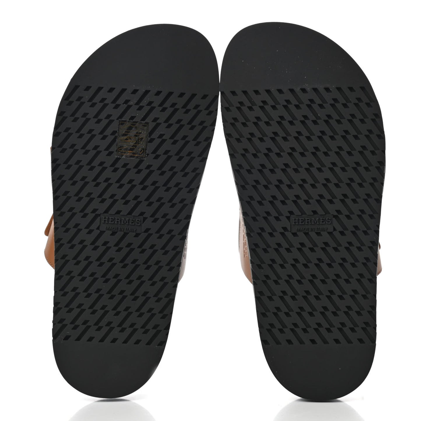 Calfskin Womens Chypre Sandals 37.5 Gold