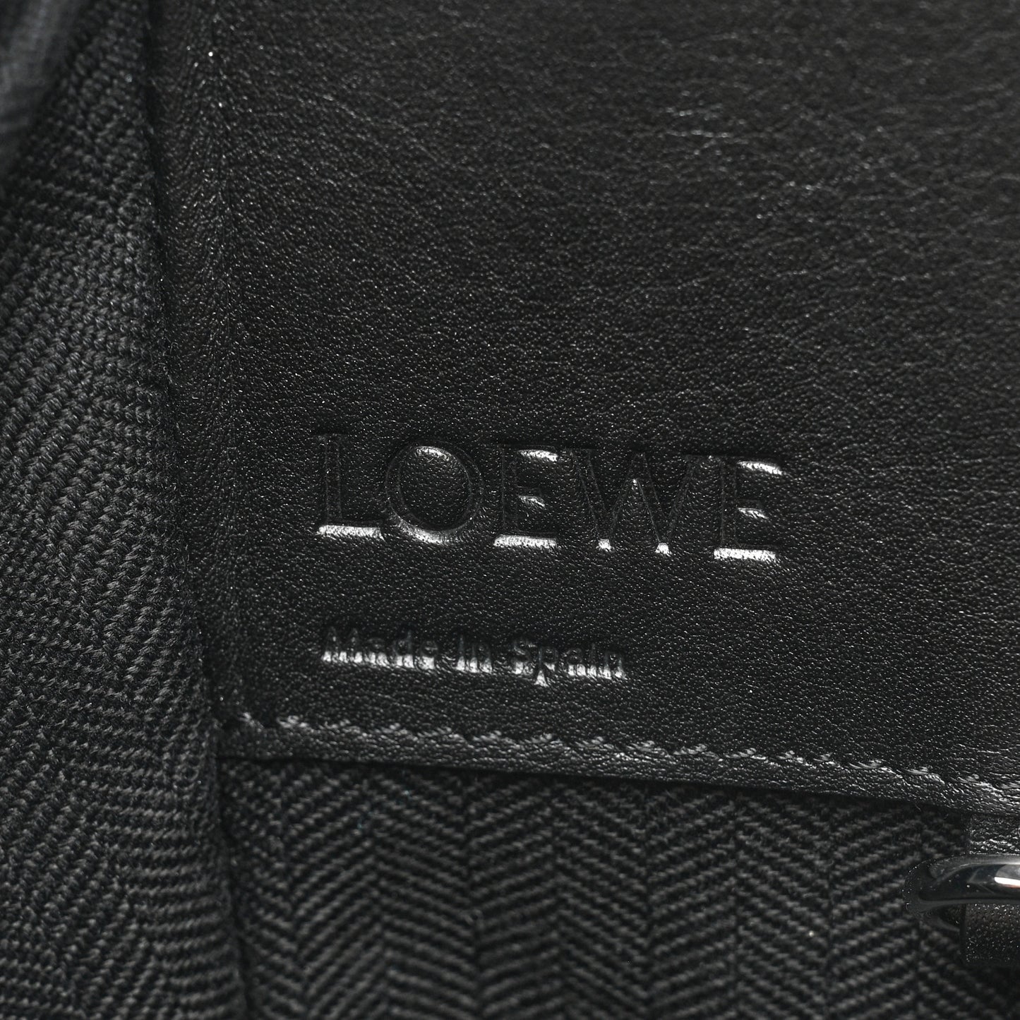 Calfskin Small Hammock Shoulder Bag Black