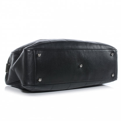 Chanel Caviar Square Stitched Tote Black 4 of 7