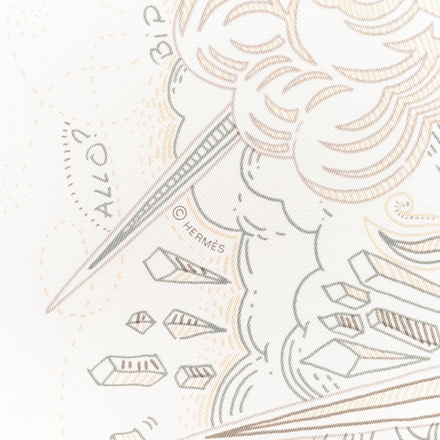 Please Hold The Line scarf 90