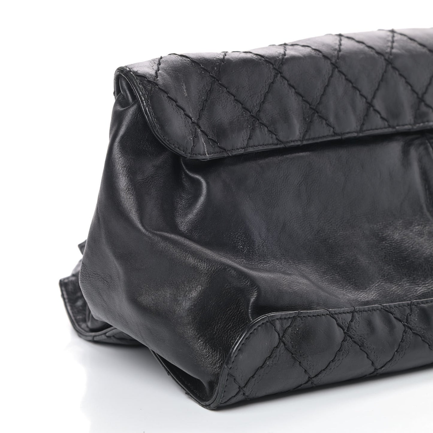 Calfskin CC Crave Tote Black